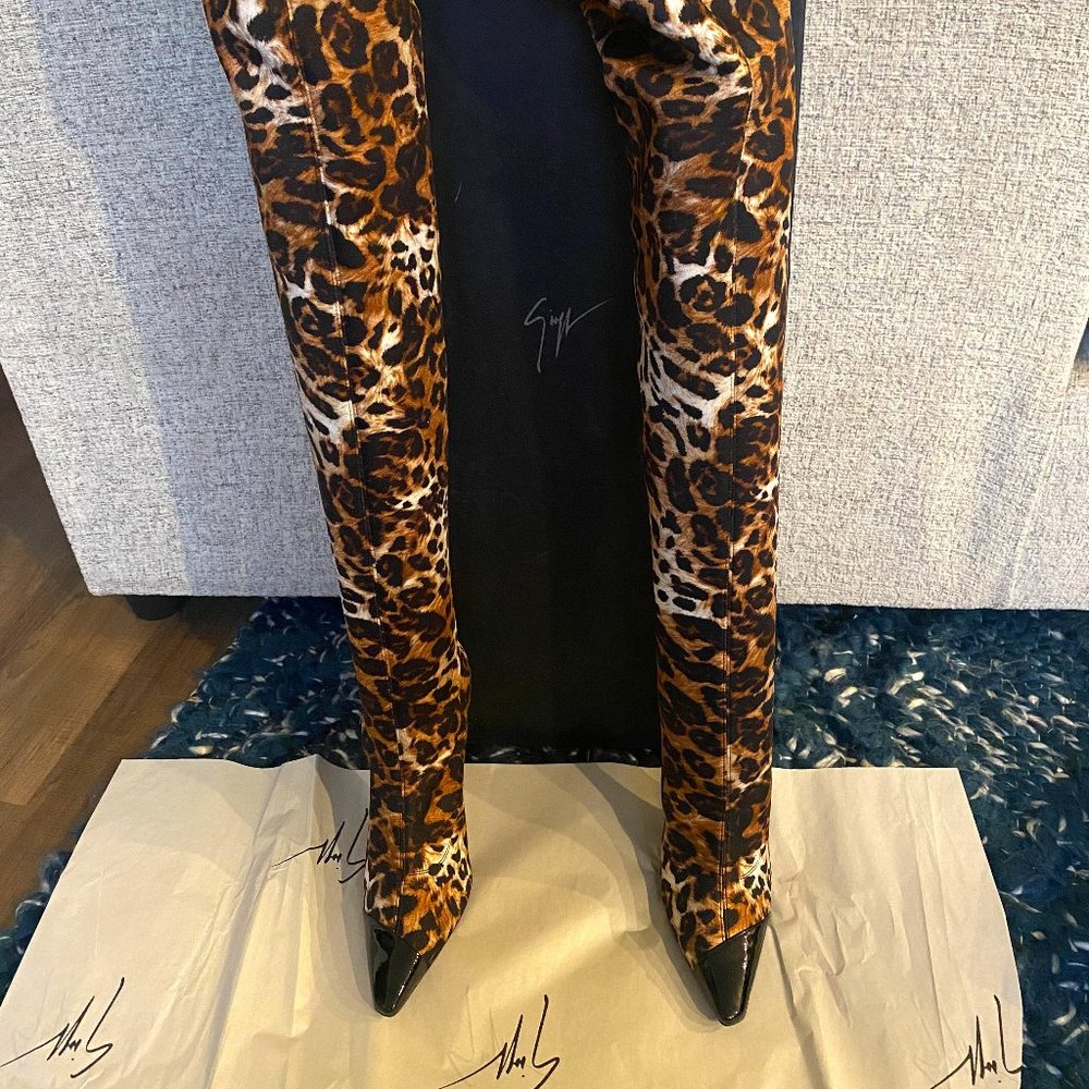 Giuseppe Zanotti Stretch High Boots